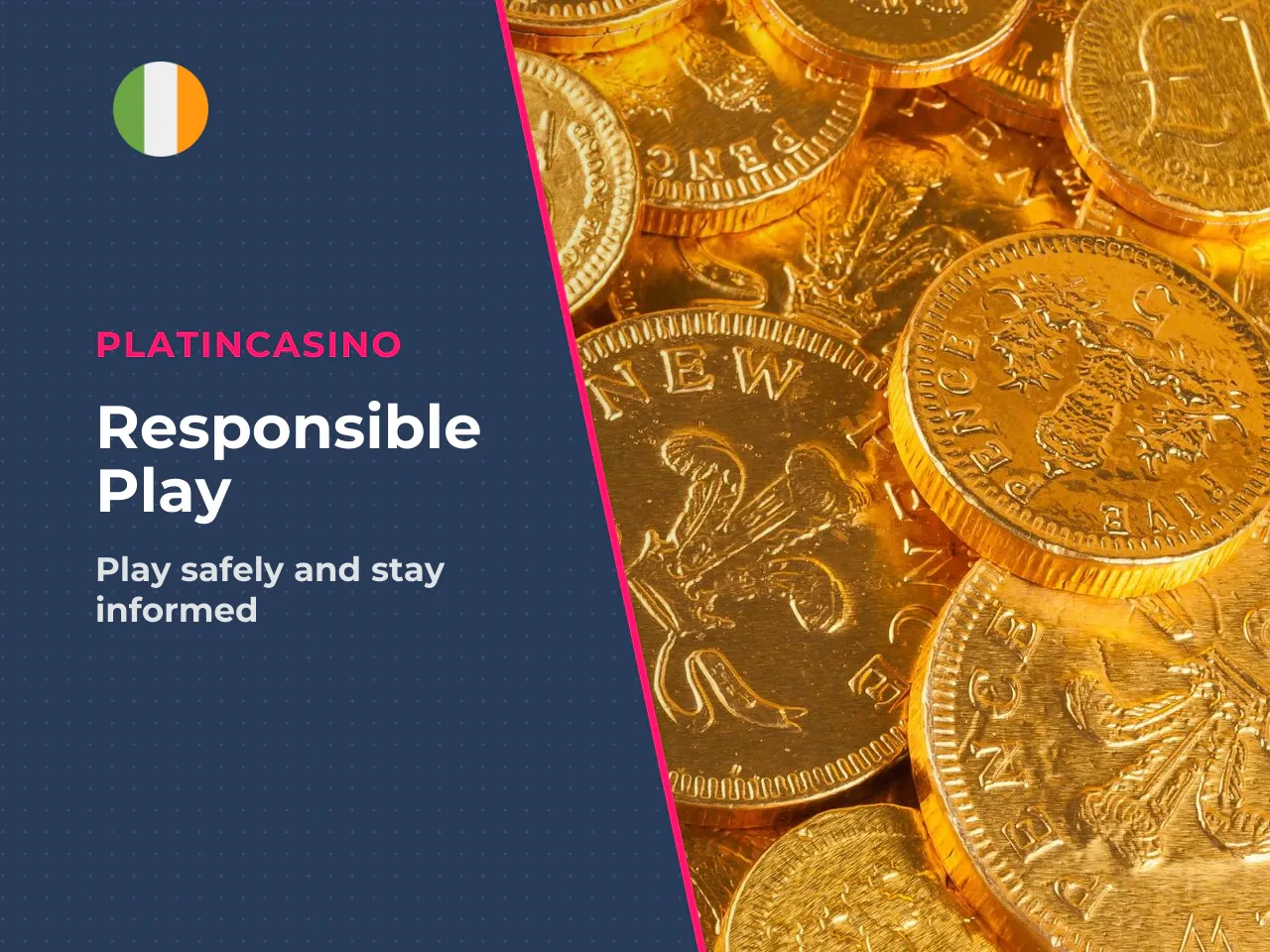 Responsible gambling notice. Gambling is entertainment
