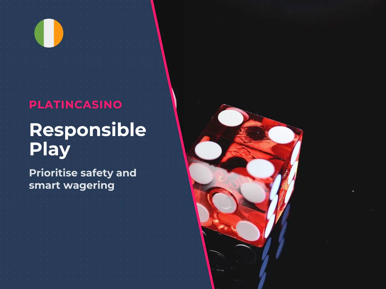 Alert responsible gambling and risk warning