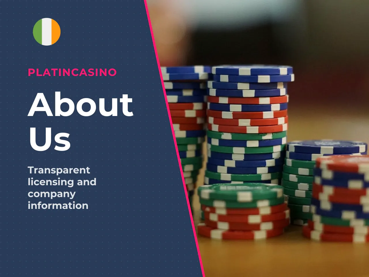 Licensing, fairness and company information. Platincasino