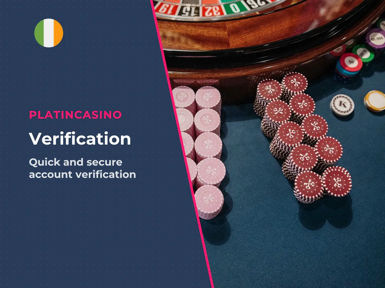 KYC and verification. Complete verification right