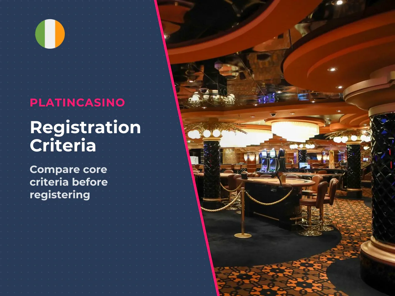 Which casino terms to compare before
