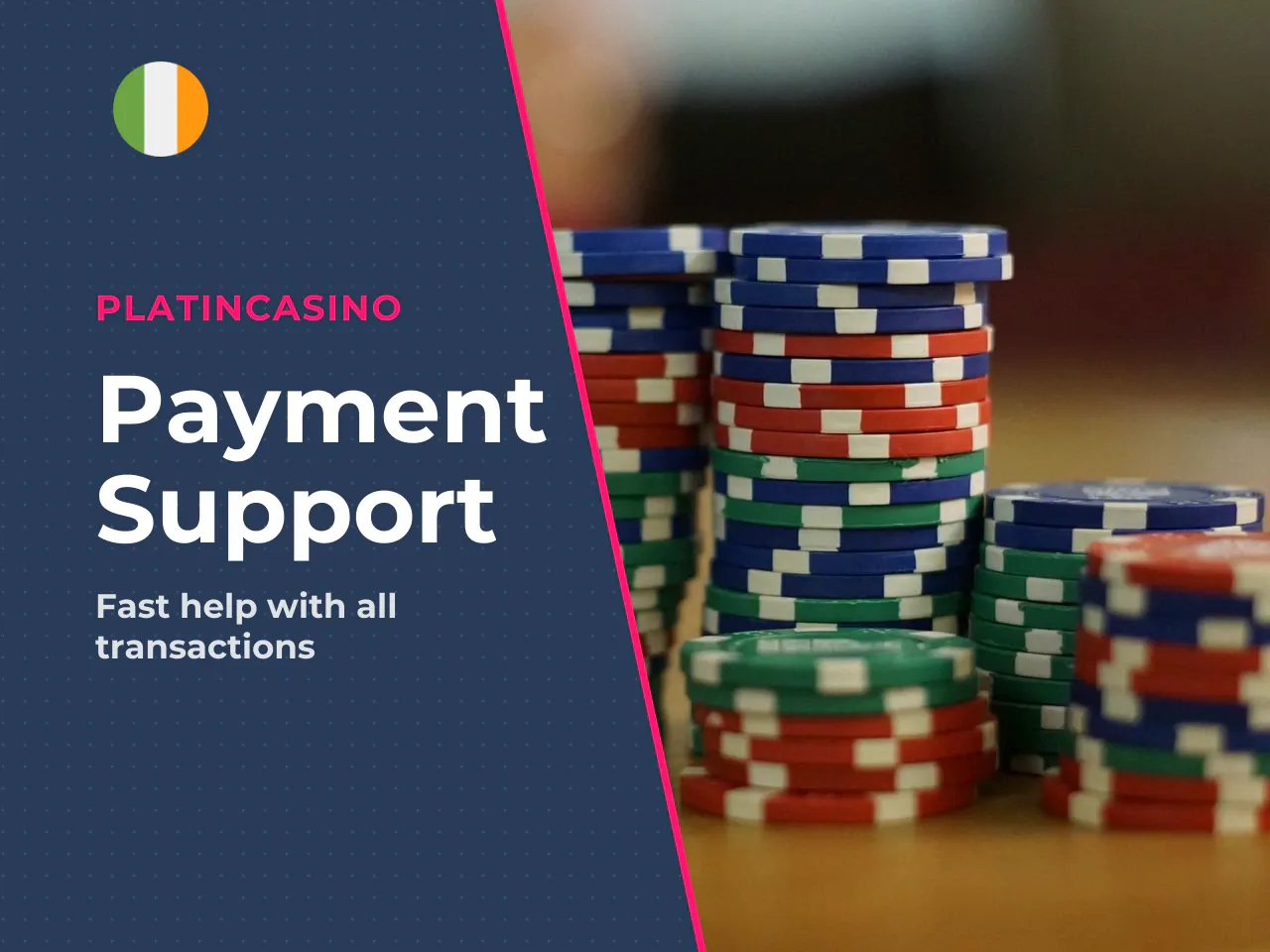 Deposit, Payment and Withdrawal Queries. Support