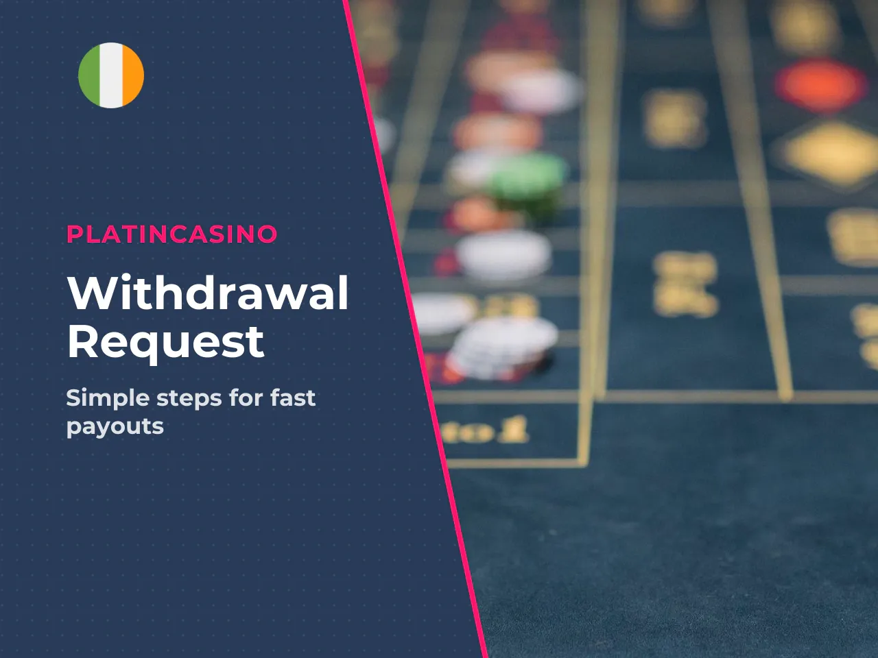 Step 1 player submits the withdrawal