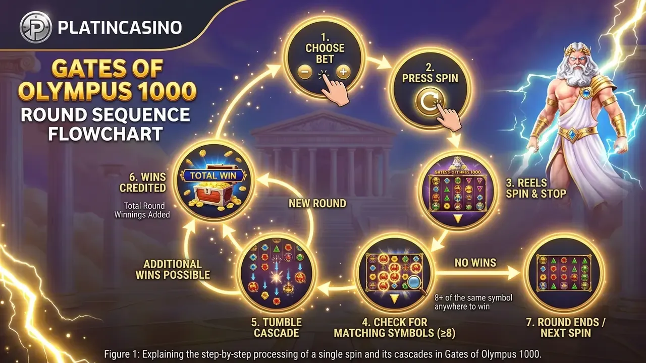 gates of olympus 1000 round sequence flowchart