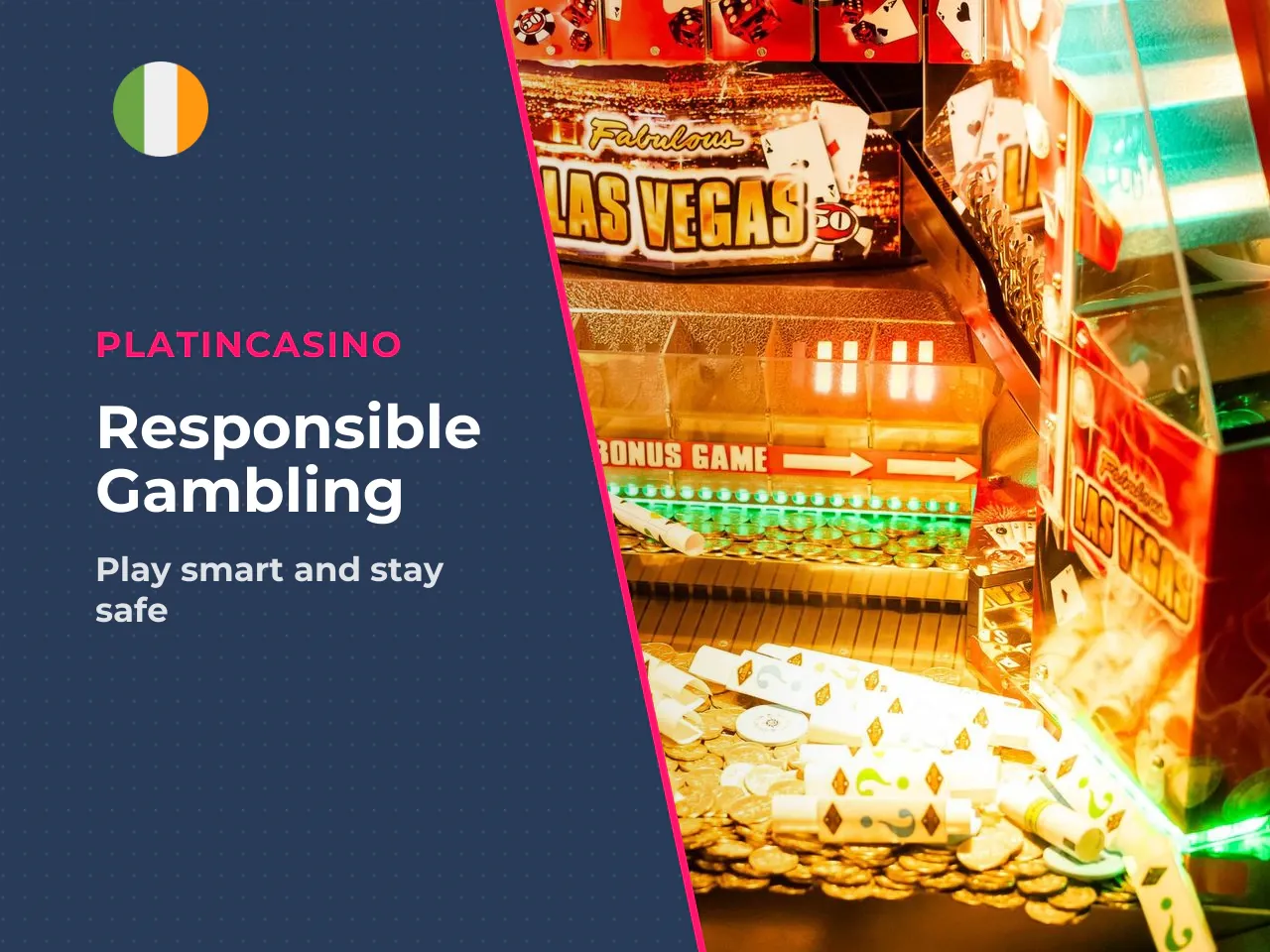 Responsible gambling notice. Gambling is entertainment