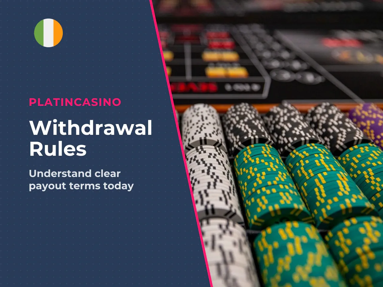 Welcome bonus and withdrawal conditions. The