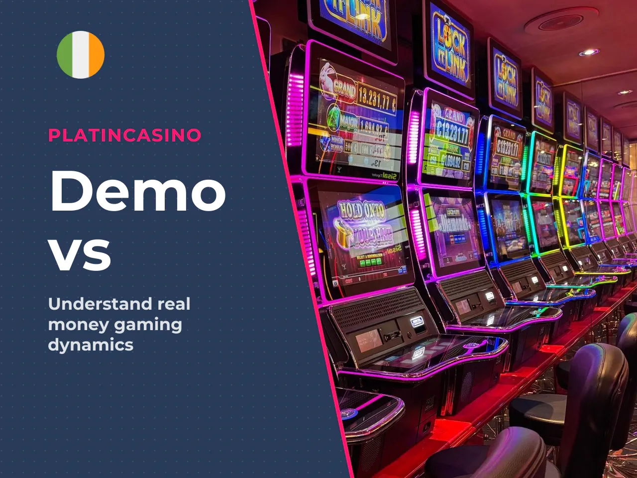 How demo mode differs from real