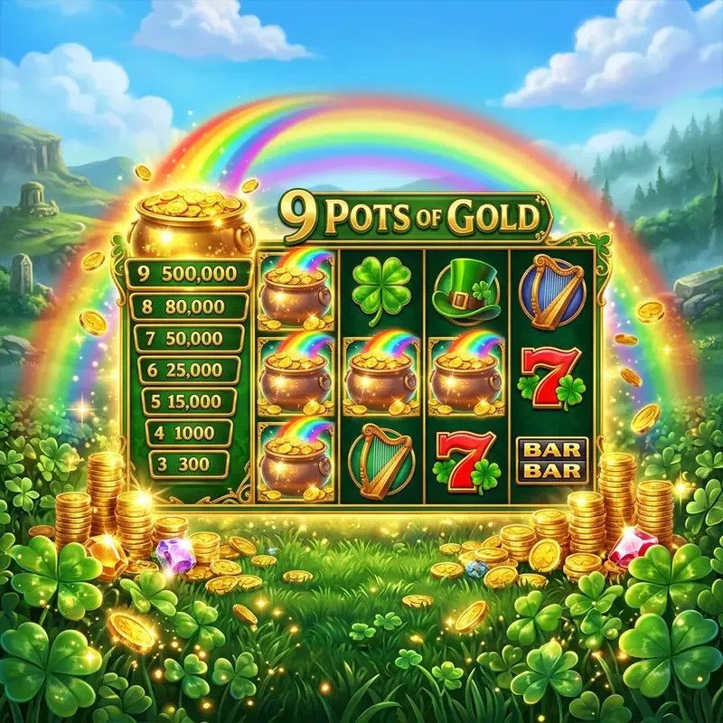 9 Pots of Gold Slot Free