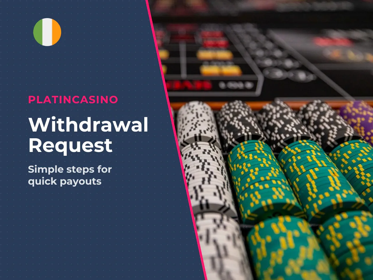 Step 1 player submits the withdrawal